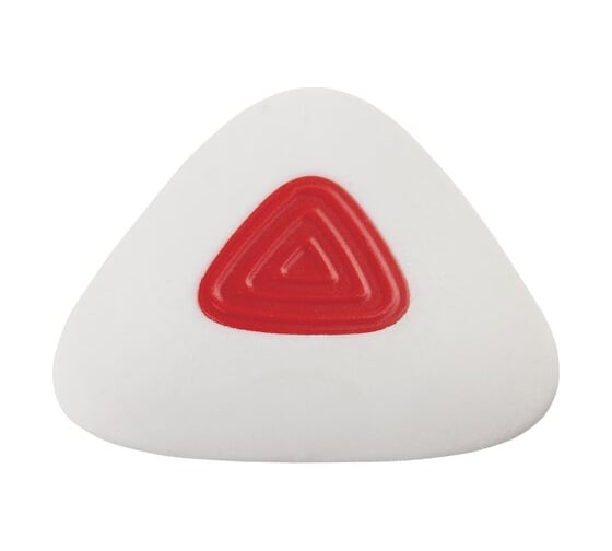 Ластик BRAUBERG Trios PRO комплект 36 шт., ластик 36x36x9 мм, пластиковый держатель 880450
