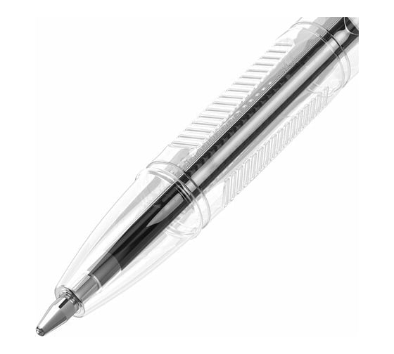 Шариковая ручка BRAUBERG ULTRA черная, комплект 50 шт., узел 1 мм, чернила Германия, наконечник Швейцария 880403