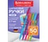 Шариковая ручка BRAUBERG ULTRA MIX синяя, комплект 50 штук, чернила Германия 880400 2