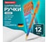 Шариковая ручка BRAUBERG Model-XL ORANGE синяя, комплект 12 штук, узел 0.7 мм 880181 2