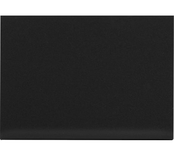 Ценник для мелового маркера BRAUBERG L-образный А7 (7,4x10,5 см), комплект 10 шт., ПВХ, черный 291296