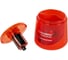 Электрическая точилка BRAUBERG DOUBLE BLADE RED двойное лезвие, питание от 2 батареек АА 271338 6