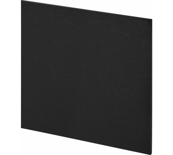 Меловая доска BRAUBERG 30x30 см, немагнитная, без рамки, ПВХ, черная 238316
