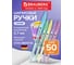 Шариковая ручка BRAUBERG ULTRA PASTEL синяя, комплект 50 штук, узел 0.7 мм, чернила Германия 880401 2