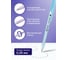 Шариковая ручка BRAUBERG ULTRA PASTEL синяя, комплект 50 штук, узел 0.7 мм, чернила Германия 880401 4