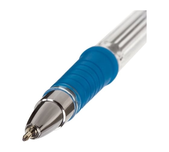 Шариковая ручка BRAUBERG i-Rite GT SKY синяя, комплект 12 штук, 0.2 мм 880014