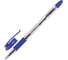 Шариковая ручка BRAUBERG Glassy синяя, комплект 12 штук, линия письма 0.35 мм 880180 7