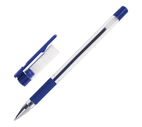 Шариковая ручка BRAUBERG X-Writer синяя, комплект 50 штук, линия письма 0.35 мм 880008
