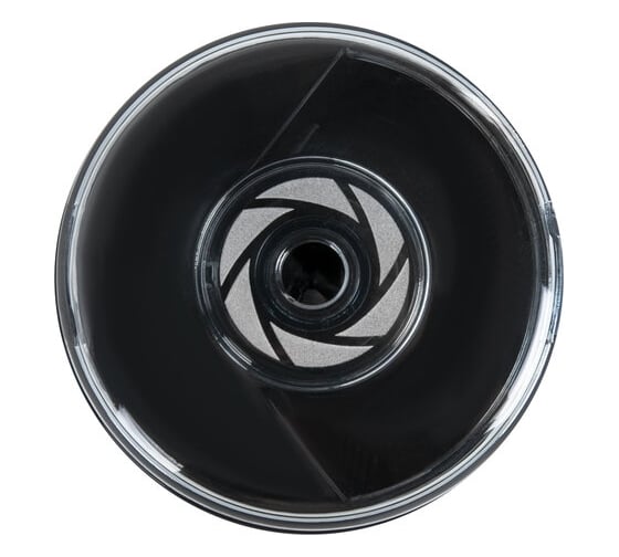 Электрическая точилка BRAUBERG DOUBLE BLADE BLACK двойное лезвие, питание от 2 батареек АА 271336
