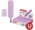 Текстовыделитель BRAUBERG ORIGINAL PASTEL лавандовый, комплект 12 штук, линия 1-5 мм 880457 10