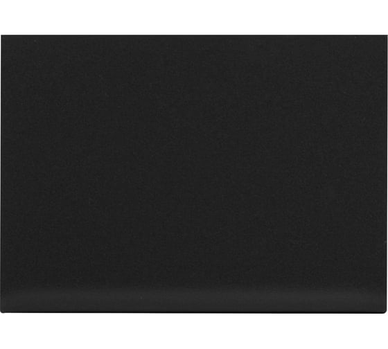 Ценник для мелового маркера BRAUBERG L-образный А6 (10,5x14,8 см), комплект 10 шт., ПВХ, черный 291295