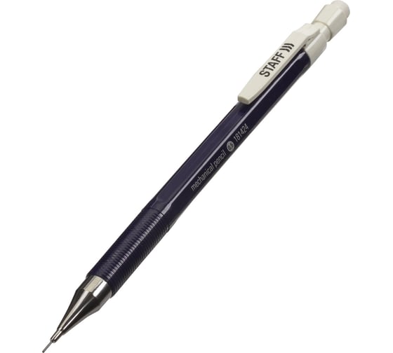 Механический карандаш Staff College MP-424 0.5 мм, комплект 12 штук, хромированный наконечник 880440