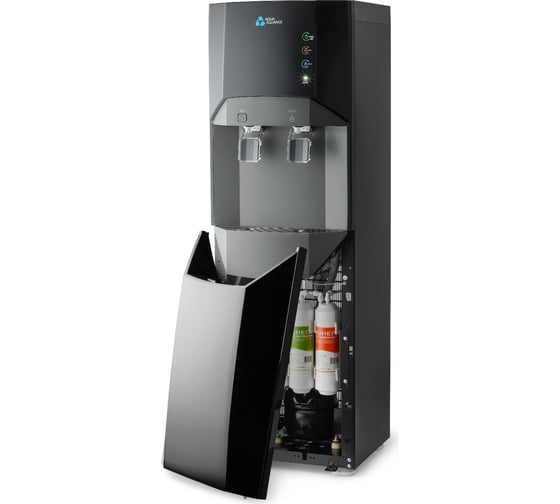 Пурифайер-проточный кулер для воды Aquaalliance 2200s-LC black 00432