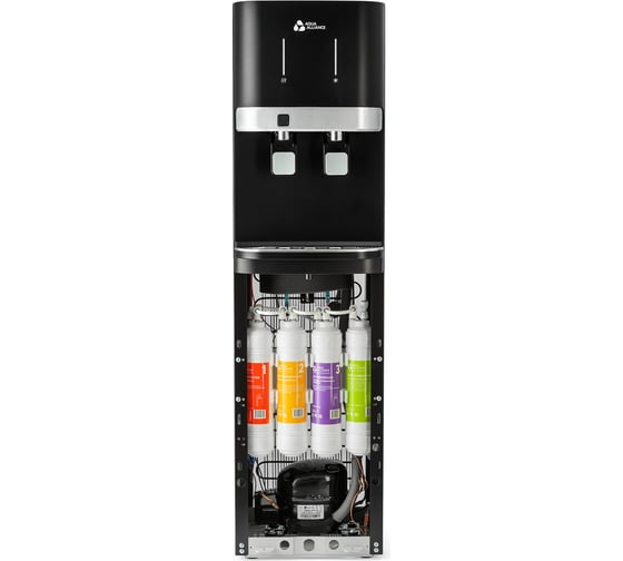 Пурифайер-проточный кулер для воды Aquaalliance A820s-LC black 00437