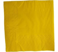 Бумажные салфетки ООО Комус Profi pack 2 слой, 33x33 см, желтый, 200 штук 1738473