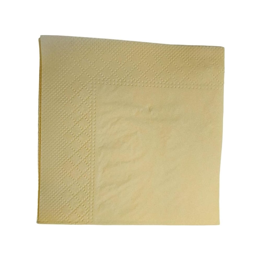 Бумажные салфетки ООО Комус Profi pack 2 слой, 24x24 см, шампань, 250 ...