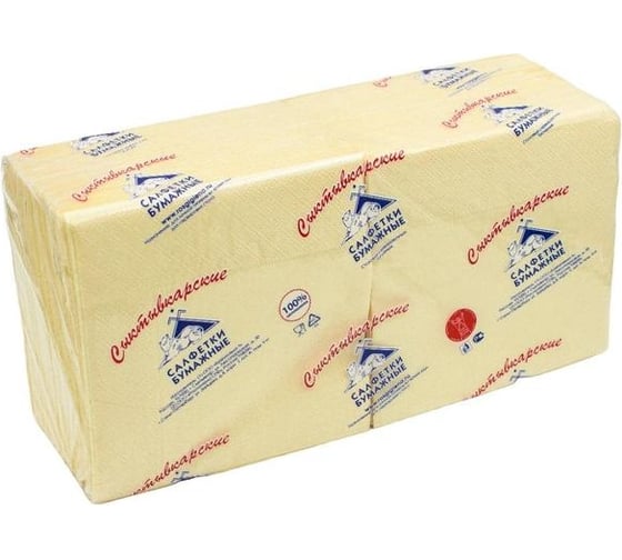Бумажные салфетки ООО Комус Profi pack 2 слой, 24x24 см, шампань, 250 штук 1738428