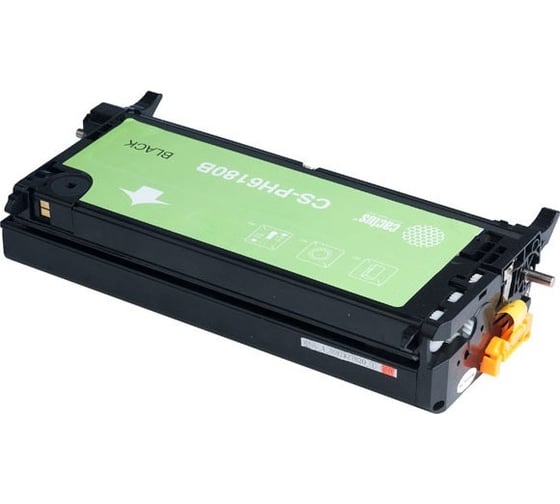 Лазерный картридж CACTUS CS-PH6180B 113R00726 черный (8000стр.) для Xerox Phaser 6180/6180mfp 690206 1