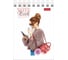 Блокнот Hatber Happy time 60 л, А7, клетка, обложка мелованный картон, 78 шт в упаковке 066624 6
