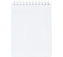 Блокнот Hatber VELVET 80 л, А6, клетка, белый, 48 шт в упаковке 081557