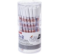 Гелевая ручка Hatber 2x2 с таблицей умножения Синяя 0,6мм игольчатый пишущий узел Стираемая 36шт в Пластиковой тубе, 36 шт. 060734