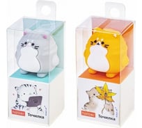 Точилка Hatber Приключения кота Пирожка Ассорти 24шт в картонной Дисплей-витрине, 24шт. 079567