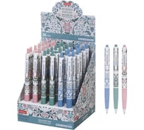 Шариковая ручка Hatber автоматическая Morris Синяя 0.7мм 36шт в картонной Дисплей-витрине , 36шт. 080005