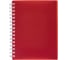 Записная книжка Hatber 80л А6 клетка CANVAS Красная, 100шт. 081651 1