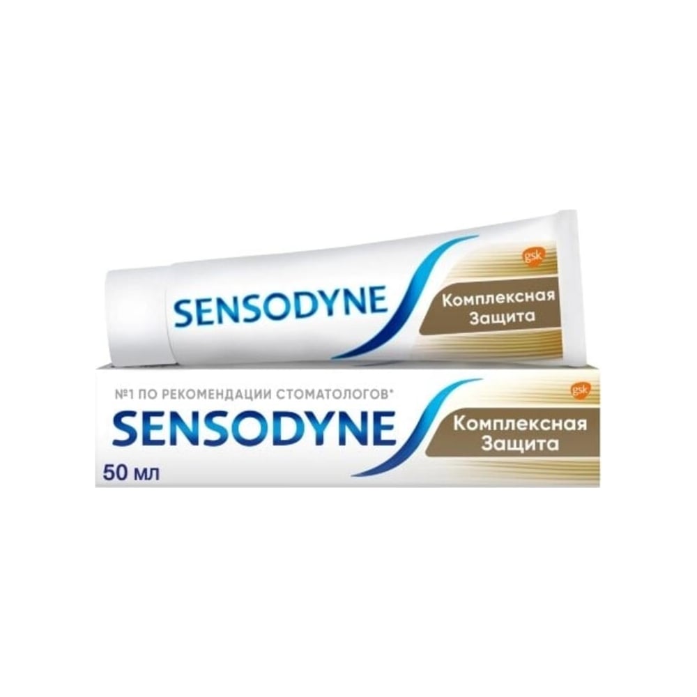 Зубная паста Sensodyne Комплексная защита 50 мл УТ-00001315 - выгодная ...