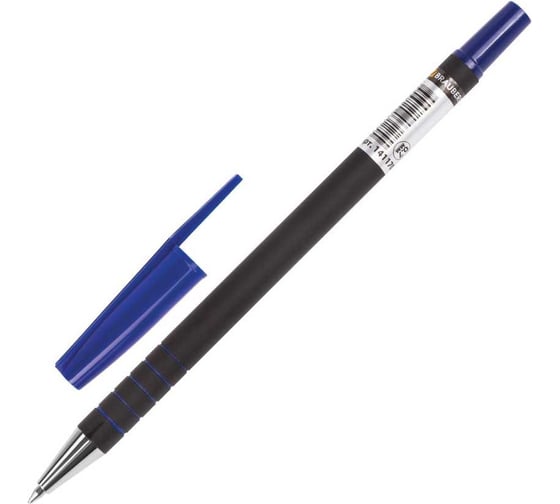 Шариковая ручка BRAUBERG capital, синяя, 12 шт., линия письма 0.35 мм 880152