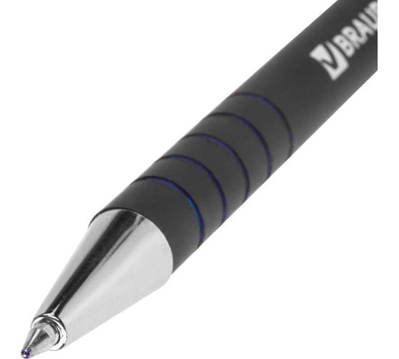 Шариковая ручка BRAUBERG capital, синяя, 12 шт., линия письма 0.35 мм 880152
