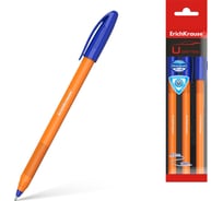 Набор из 3 шариковых ручек ErichKrause U-108 Stick Orange 1.0, Ultra Glide Technology, цвет чернил синий 47586