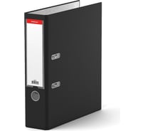 Папка-регистратор ErichKrause с арочным механизмом Гранит, А4, 70 мм, черный 43516