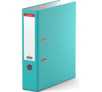 Папка-регистратор ErichKrause с арочным механизмом разборная Стандарт, А4, 70 мм, бирюзовый 694