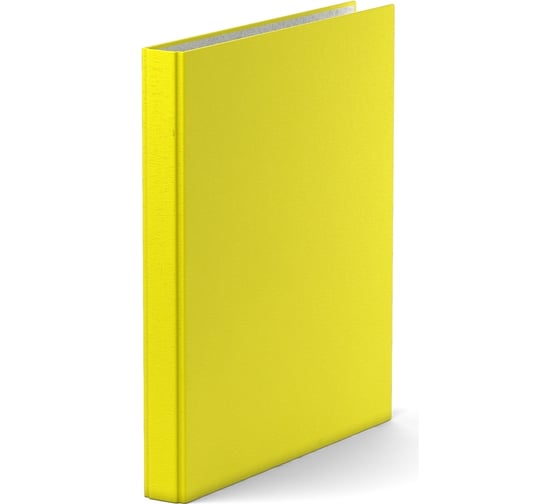Папка-регистратор на 2 кольцах ErichKrause Neon, А4, 35 мм, желтый 39058 1