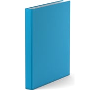 Папка-регистратор ErichKrause на 2 кольцах Неон, А4, 35 мм, голубой 39056
