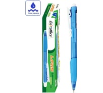 Автоматическая ручка с масляными чернилами Flexoffice laris синяя, 12 шт. FO-GELB014 BLUE