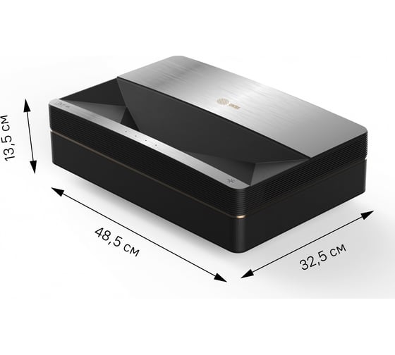 Проектор Cactus CS-U1.SG DLP 27200Lm, 800000:1, 25000 час, 2xUSB, typeA, 2xHDMI, 9.7кг 1922458