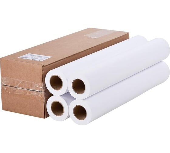 Широкоформатная бумага ProMega 120 г, 610 мм x 30 м, 50.8 мм, 4 рулона 1886024