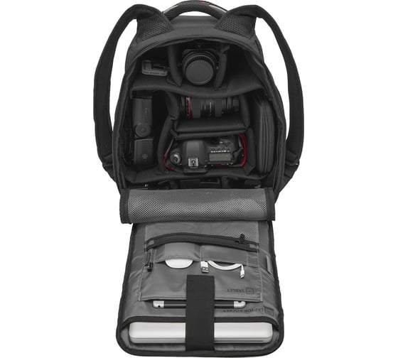 Рюкзак для фотоаппарата Wenger 14'', черный, 31x18x44 см, 12 л 606488