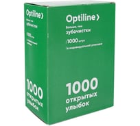 Зубочистки Optiline 1000 шт., бамбук 10-0714