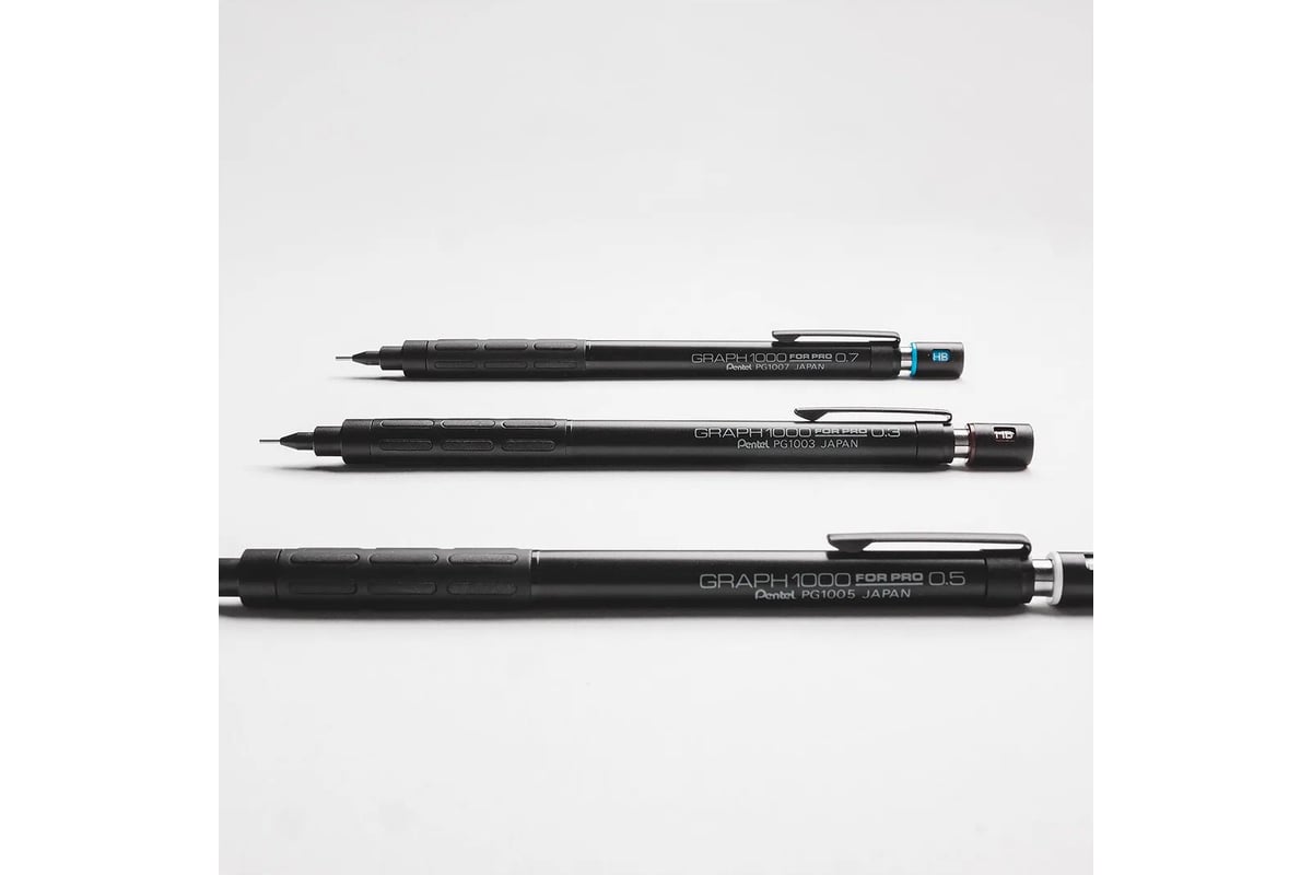 Matita Meccanica Pentel GraphGear 1000 - 0.5 Mm, Impugnatura Gomma, Per Disegno Professionale - Foto 3