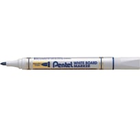 Маркер для белых досок Pentel MW85-CE 4.2 мм, пулевидный, 12 шт., синий 610119