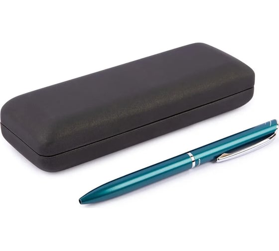 Гелевая ручка Pentel EnerGel BL2007S-BOX в подарочной упаковке, бирюзовый металлический корпус, черные чернила 725100