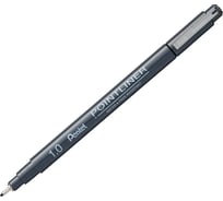 Линер Pentel Pointliner S20P-10A 1.0 мм, 12 шт., черные чернила 708895