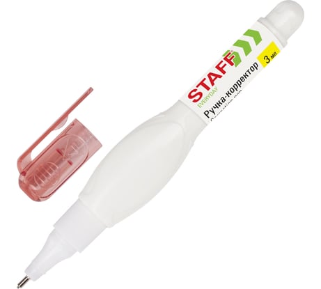 Ручка-корректор Everyday 3 мл Staff, металлический наконечник 12 шт 227570