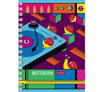 Записная книжка Hatber 140л А6 клетка серия Весело живём, 6шт. 068808