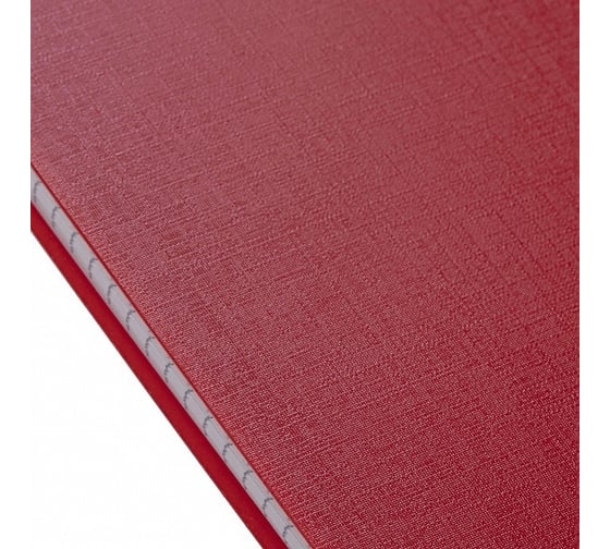 Блокнот Hatber 80 л, А5, клетка, CANVAS Красный , 56 шт в упаковке 081522