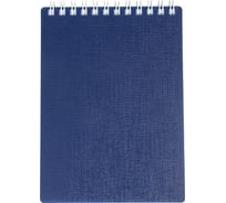Блокнот Hatber CANVAS 80 л, А6, клетка, синий, 48 шт в упаковке 081528