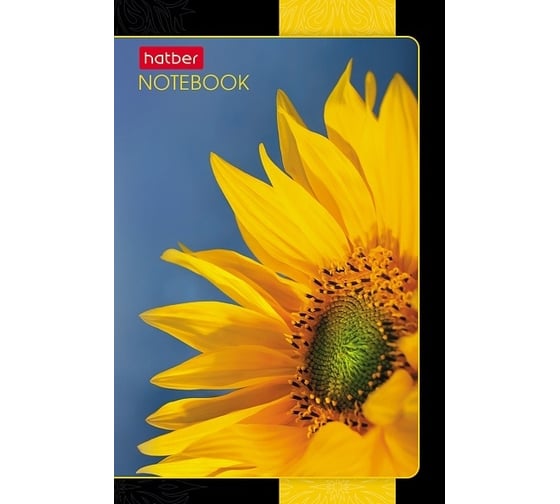Блокнот Hatber Цветочная галактика 48 л, А7, 65x100 мм, 3-х цветный блок клетка, обложка мелованная бумага, 100 шт в упаковке 078601 1
